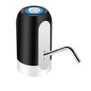 Bomba para garrafão de água branca/preta, carregamento USB,
