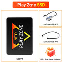 PlayZone Emulador de Consoles de 1 TB SSD Portátil para Jogos Retro para PS5/PS4/PS3/Xbox/Switch/WII/WIIU