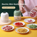 Triturador de alho elétrico de 250 ml, picador de alimentos para cozinha
