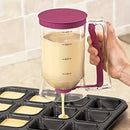 1 peça 900ml dispensador de massa manual graduado funil dispensador de massa para panquecas cupcakes bolo