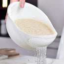 1 peça - Filtro de plástico para cesto de drenagem, tigela de arroz, cesto de drenagem, fruteira,