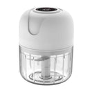 Triturador de alho elétrico de 250 ml, picador de alimentos para cozinha