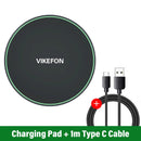 Carregador sem fio de 30 W para iPhone, Samsung , Xiaomi, Huawei