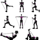 Faixas de Resistência com Alças, Faixas de Exercício,