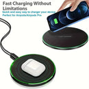 Carregador sem fio de 30 W para iPhone, Samsung , Xiaomi, Huawei