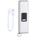 Isqueiro portátil de arco único de pulso sem chama, plasma, USB, recarregável,
