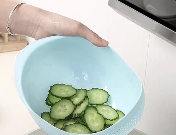 1 peça - Filtro de plástico para cesto de drenagem, tigela de arroz, cesto de drenagem, fruteira,
