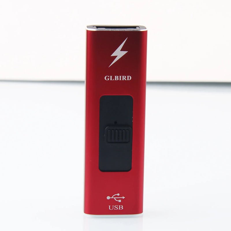 Isqueiro portátil de arco único de pulso sem chama, plasma, USB, recarregável,