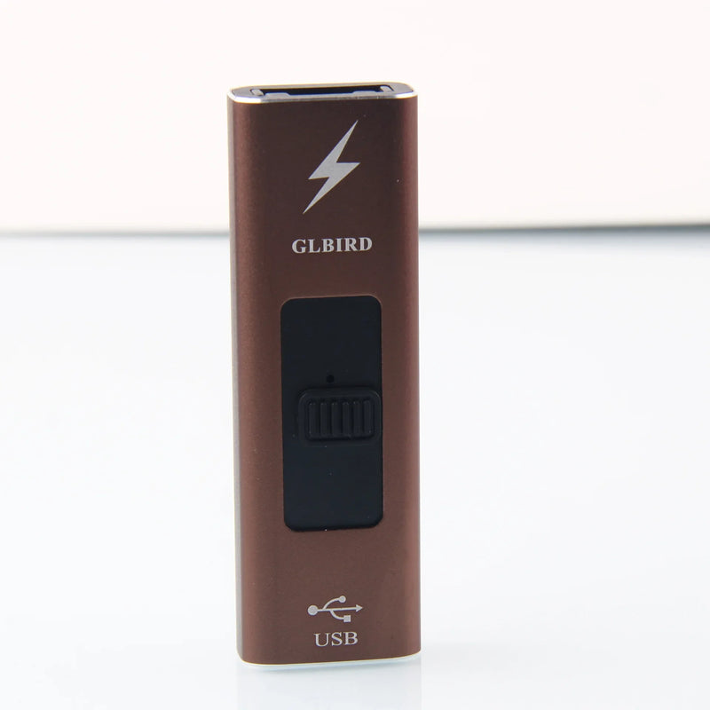 Isqueiro portátil de arco único de pulso sem chama, plasma, USB, recarregável,