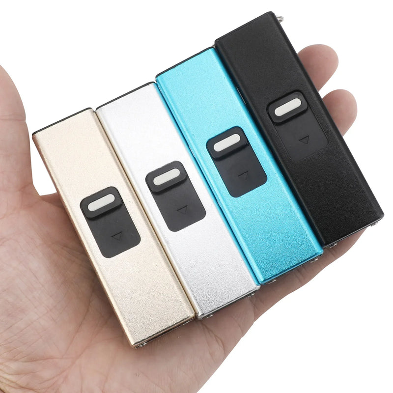 Isqueiro portátil de arco único de pulso sem chama, plasma, USB, recarregável,