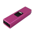 Isqueiro portátil de arco único de pulso sem chama, plasma, USB, recarregável,