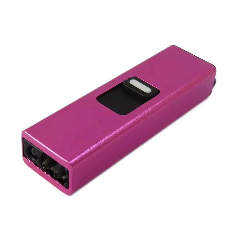 Isqueiro portátil de arco único de pulso sem chama, plasma, USB, recarregável,