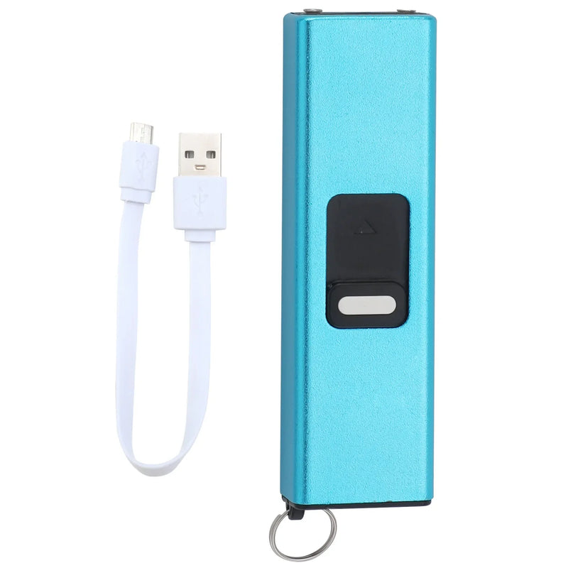 Isqueiro portátil de arco único de pulso sem chama, plasma, USB, recarregável,