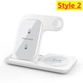 Suporte para carregador sem fio 3 em 1, suporte para celular