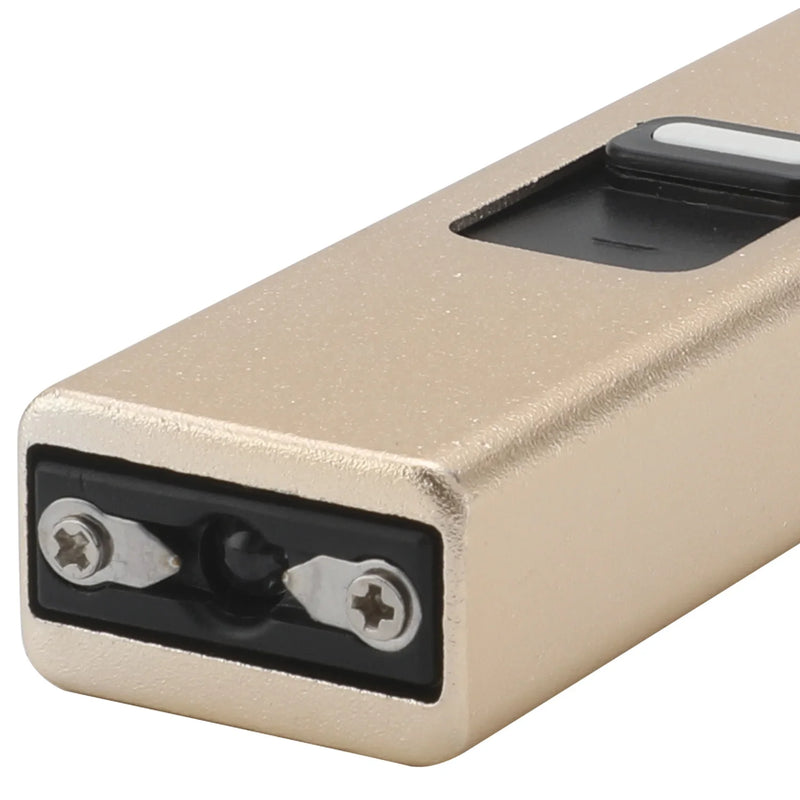 Isqueiro portátil de arco único de pulso sem chama, plasma, USB, recarregável,