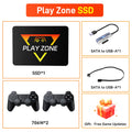 PlayZone Emulador de Consoles de 1 TB SSD Portátil para Jogos Retro para PS5/PS4/PS3/Xbox/Switch/WII/WIIU