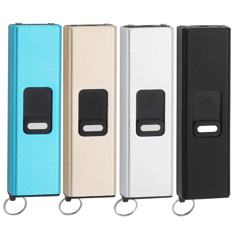 Isqueiro portátil de arco único de pulso sem chama, plasma, USB, recarregável,