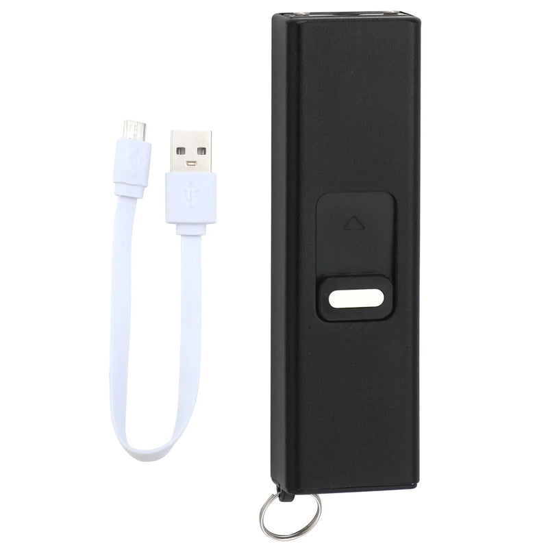 Isqueiro portátil de arco único de pulso sem chama, plasma, USB, recarregável,