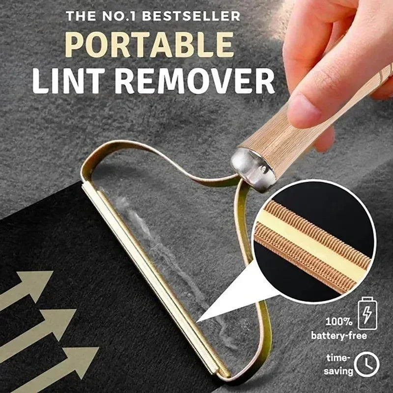 Escova removedora de pelos de animais de estimação portátil, rolo manual para tirar fiapos, suéteres, sofás, roupas,