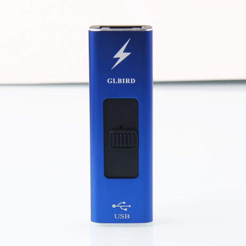 Isqueiro portátil de arco único de pulso sem chama, plasma, USB, recarregável,